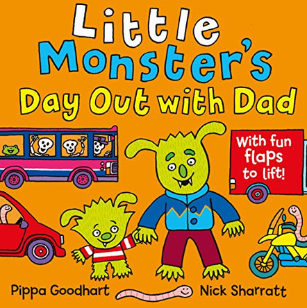 Little Monster's Day Out with Dad by Pippa Goodhart 9781405276443 [USED COPY]