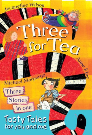 Three for Tea: Tasty Tales for You and Me by Jacqueline Wilson 9781405227117 [USED COPY]