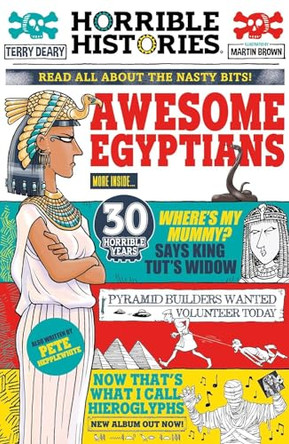 Awesome Egyptians by Terry Deary 9781407178653 [USED COPY]