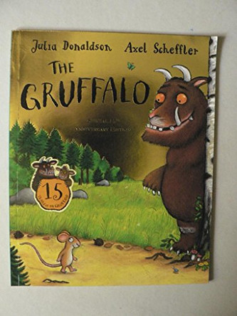 The Gruffalo 15th anniversary edition by Julia Donaldson 9781447251941 [USED COPY]