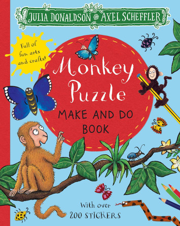 Monkey Puzzle Make and Do Book by Julia Donaldson 9781529023848 [USED COPY]