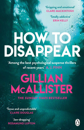 How to Disappear by Gillian McAllister 9781405942423 [USED COPY]