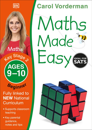 Maths Made Easy Ages 9-10 Key Stage 2 Beginner by Carol Vorderman 9781409344841 [USED COPY]