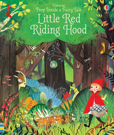 Peep Inside a Fairy Tale Little Red Riding Hood by Anna Milbourne 9781409599128 [USED COPY]