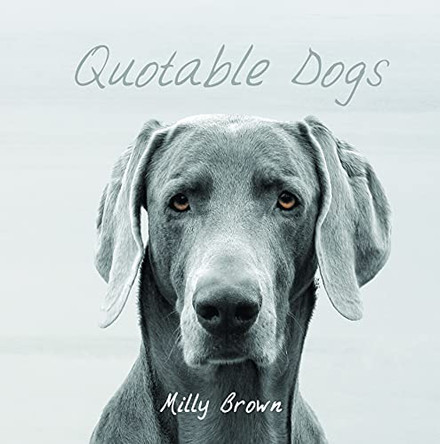 Quotable Dogs by Milly Brown 9781840245370 [USED COPY]