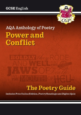 New GCSE English Literature AQA Poetry Guide: Power & Conflict Anthology - For the Grade 9-1 Course by CGP Books 9781782943617 [USED COPY]