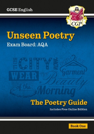 New Grade 9-1 GCSE English Literature AQA Unseen Poetry Guide - Book 1 by CGP Books 9781782943648 [USED COPY]