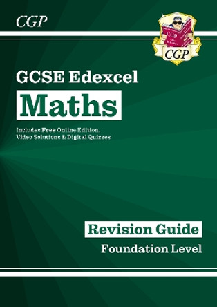 GCSE Maths Edexcel Revision Guide: Foundation - for the Grade 9-1 Course (with Online Edition) by CGP Books 9781782944003 [USED COPY]