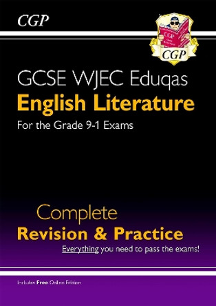 GCSE English Literature WJEC Eduqas Complete Revision & Practice (with Online Edition) by CGP Books 9781789082661 [USED COPY]