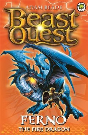 Beast Quest: Ferno the Fire Dragon: Series 1 Book 1 by Adam Blade 9781846164835 [USED COPY]