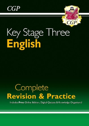 New KS3 English Complete Revision & Practice (with Online Edition) by CGP Books 9781847621566 [USED COPY]