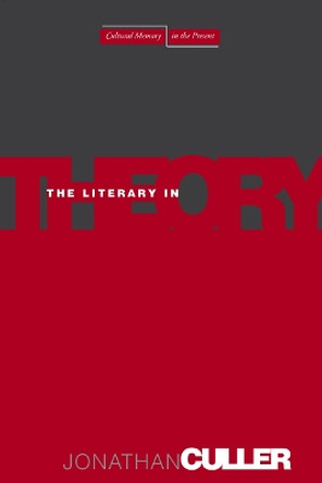 The Literary in Theory by Jonathan Culler 9780804753739