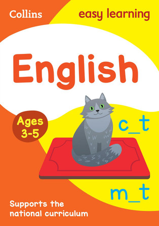 English Ages 3-5: New Edition (Collins Easy Learning Preschool) by Collins Easy Learning 9780008134204 [USED COPY]