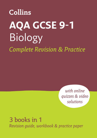 AQA GCSE 9-1 Biology All-in-One Revision and Practice (Collins GCSE 9-1 Revision) by Collins GCSE 9780008160746 [USED COPY]