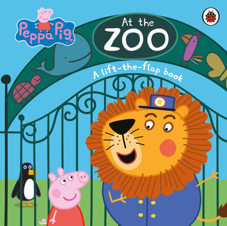 Peppa Pig: At the Zoo: A Lift-the-Flap Book by Peppa Pig 9780241335918 [USED COPY]