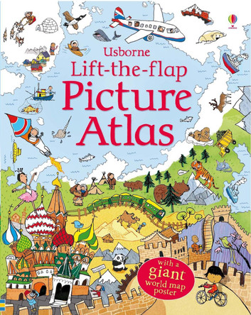 Lift the Flap Picture Atlas by Alex Frith 9780746098479 [USED COPY]