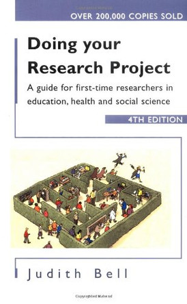 Doing Your Research Project: A Guide for First-time Researchers in Social Science, Education and Health by Judith Bell 9780335215041 [USED COPY]