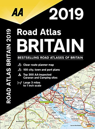 AA Road Atlas Britain 2019 by AA Publishing 9780749579579 [USED COPY]