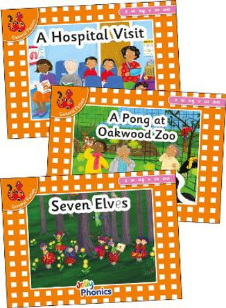 Jolly Phonics Orange Level Readers Set 5: in Precursive Letters (British English edition) by Louise Van-Pottelsberghe