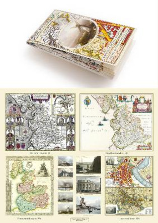 A Collection of Four Historic Maps of Lancashire by Mapseeker Archive Publishing Ltd Mapseeker Archive Publishing Ltd