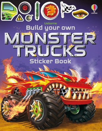 Build Your Own Monster Trucks Sticker Book by Simon Tudhope 9781474937504 [USED COPY]