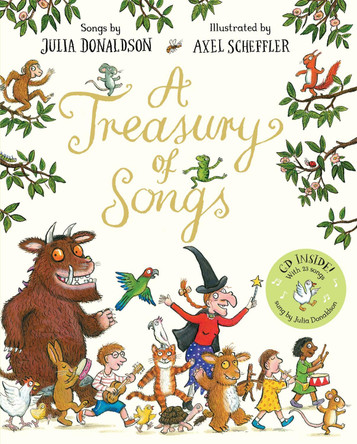 A Treasury of Songs: Book and CD Pack by Julia Donaldson 9781509846139 [USED COPY]