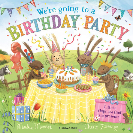 We're Going to a Birthday Party: A Lift-the-Flap Adventure by Martha Mumford 9781526632234 [USED COPY]