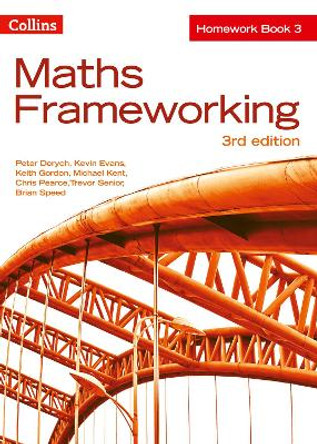 KS3 Maths Homework Book 3 (Maths Frameworking) by Peter Derych 9780007537655 [USED COPY]