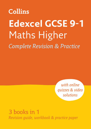 Grade 9-1 GCSE Maths Higher Edexcel All-inOne Complete Revision and Practice (with free flashcard download) (Collins GCSE 9-1 Revision) by Collins GCSE 9780008110369 [USED COPY]