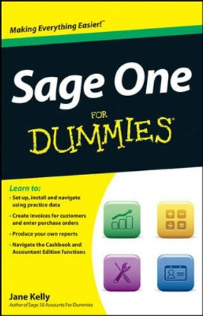 Sage One For Dummies by Jane Kelly 9781119952367 [USED COPY]