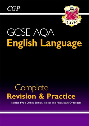 GCSE English Language AQA Complete Revision & Practice - Grade 9-1 Course (with Online Edition) by CGP Books 9781782944140 [USED COPY]