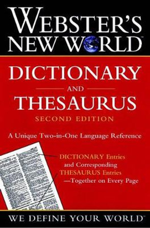 Webster's New World Dictionary and Thesaurus by Webster's New World 9780764565458 [USED COPY]