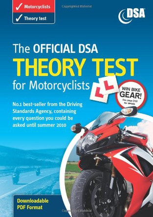 The official DSA theory test for motorcyclists by Driving Standards Agency 9780115530722 [USED COPY]