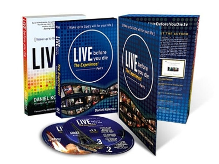 Live Before You Die-The Experience (Book + 3 DVDs) by Daniel Kolenda 9781933446301 [USED COPY]