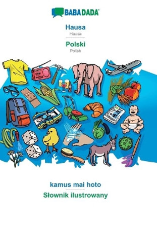 BABADADA, Hausa - Polski, kamus mai hoto - Slownik ilustrowany: Hausa - Polish, visual dictionary by Babadada Gmbh 9783749863327 [USED COPY]