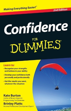 Confidence For Dummies by Kate Burton 9781118314678 [USED COPY]