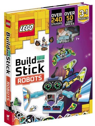 LEGO® Books: Build and Stick: Robots by LEGO® 9781780559476 [USED COPY]