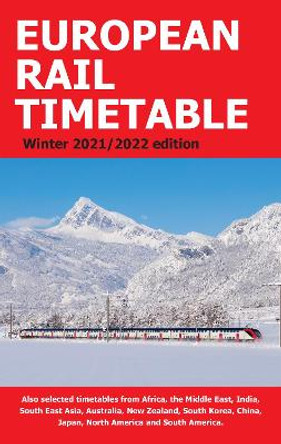 European Rail Timetable Winter 2021/2022: 2022 by John Potter 9781838408015 [USED COPY]