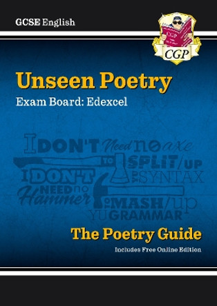 New Grade 9-1 GCSE English Literature Edexcel Unseen Poetry Guide by CGP Books 9781782949992 [USED COPY]