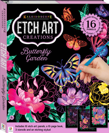 Kaleidoscope Etch Art Creations: Butterfly Garden by Hinkler Books Hinkler Books