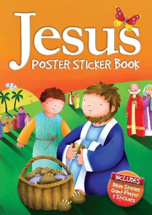 Jesus Poster Sticker Book by Juliet David 9781859858943 [USED COPY]