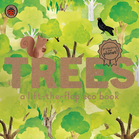 Trees: A lift-the-flap eco book by Carmen Saldana 9780241448366 [USED COPY]