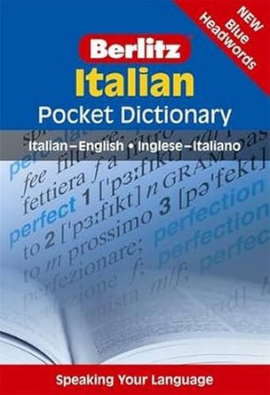 Berlitz Pocket Dictionary: Italian by  9789812468710 [USED COPY]