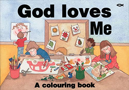 God Loves Me: A Colouring Book by Hazel Scrimshire 9781857920932 [USED COPY]