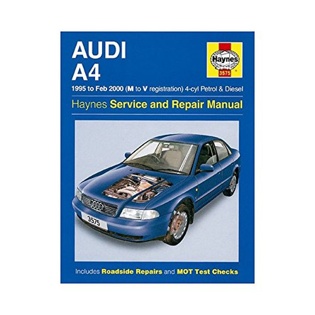 Audi A4 (4-cylinder) Service and Repair Manual by Spencer Drayton 9781859605752 [USED COPY]