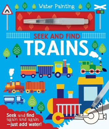 Seek and Find Trains by Georgie Taylor 9781801059244