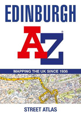 Edinburgh A-Z Street Atlas A-Z Maps 9780008730857