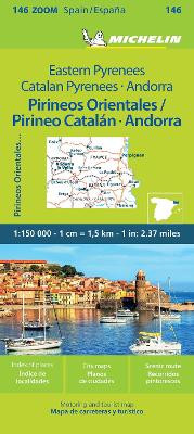 Pirineos Orientales - Zoom Map 146: Map Michelin 9782067263901