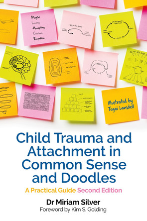 Child Trauma and Attachment in Common Sense and Doodles – Second Edition: A Practical Guide by Miriam Silver 9781839979125 [USED COPY]