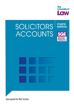 SQE - Solicitors Accounts 4e Jacqui Kempton 9781805021278